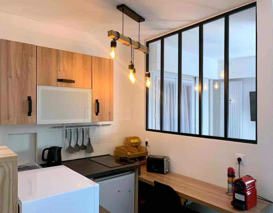 T1 Bis Cosy Et Spacieux - Wifi - Parking Gratuit Angers Luaran gambar